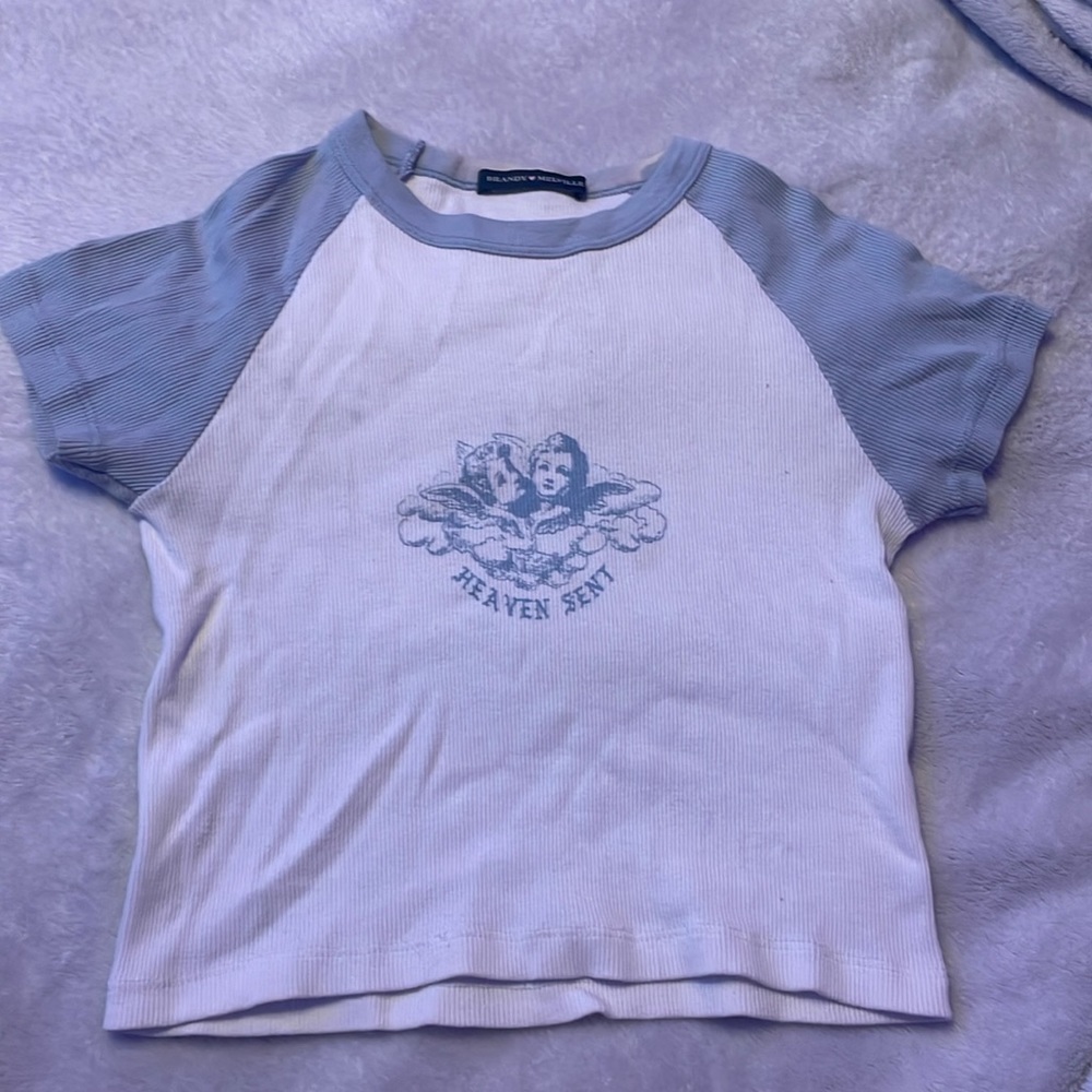 Heaven sent baby angel shirt